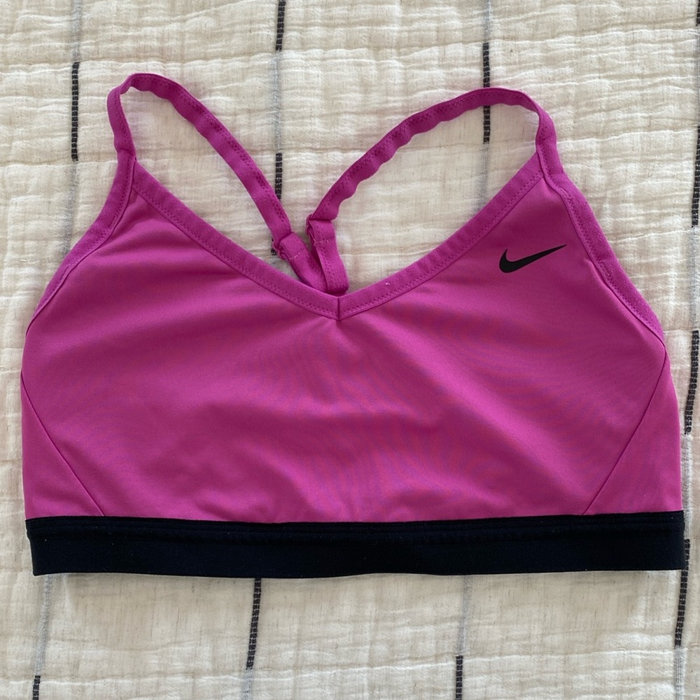 Nike Indy Hot Pink Sports Bra